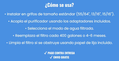 PURIFICADOR DE AGUA